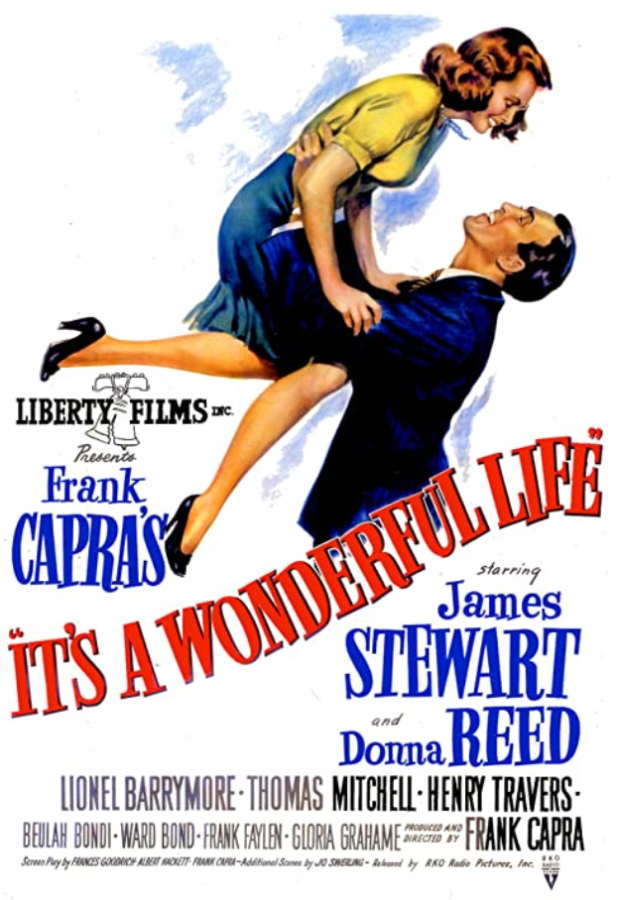 James Stewart and Donna Reed star in the timeless holiday classic “It’s a Wonderful Life,” directed by Frank Capra.