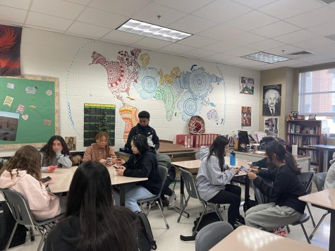 Students find history teacher Katharina Felts’ quiet space to be very productive because of the time available to students. The room has been available to students during activity block since the beginning of the 2022-2023 school year.
