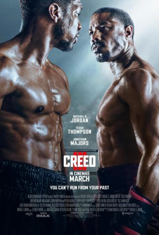 Micheal B. Jordan and Jonathan Majors face off in the boxing ring with the tension bleeding through the screen. 