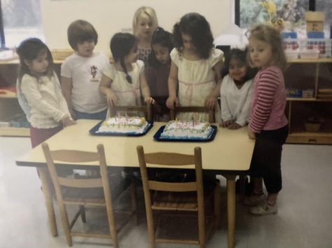 Me and my preschool squad celebrating my birthday. (I’m the really tall one upfront.)