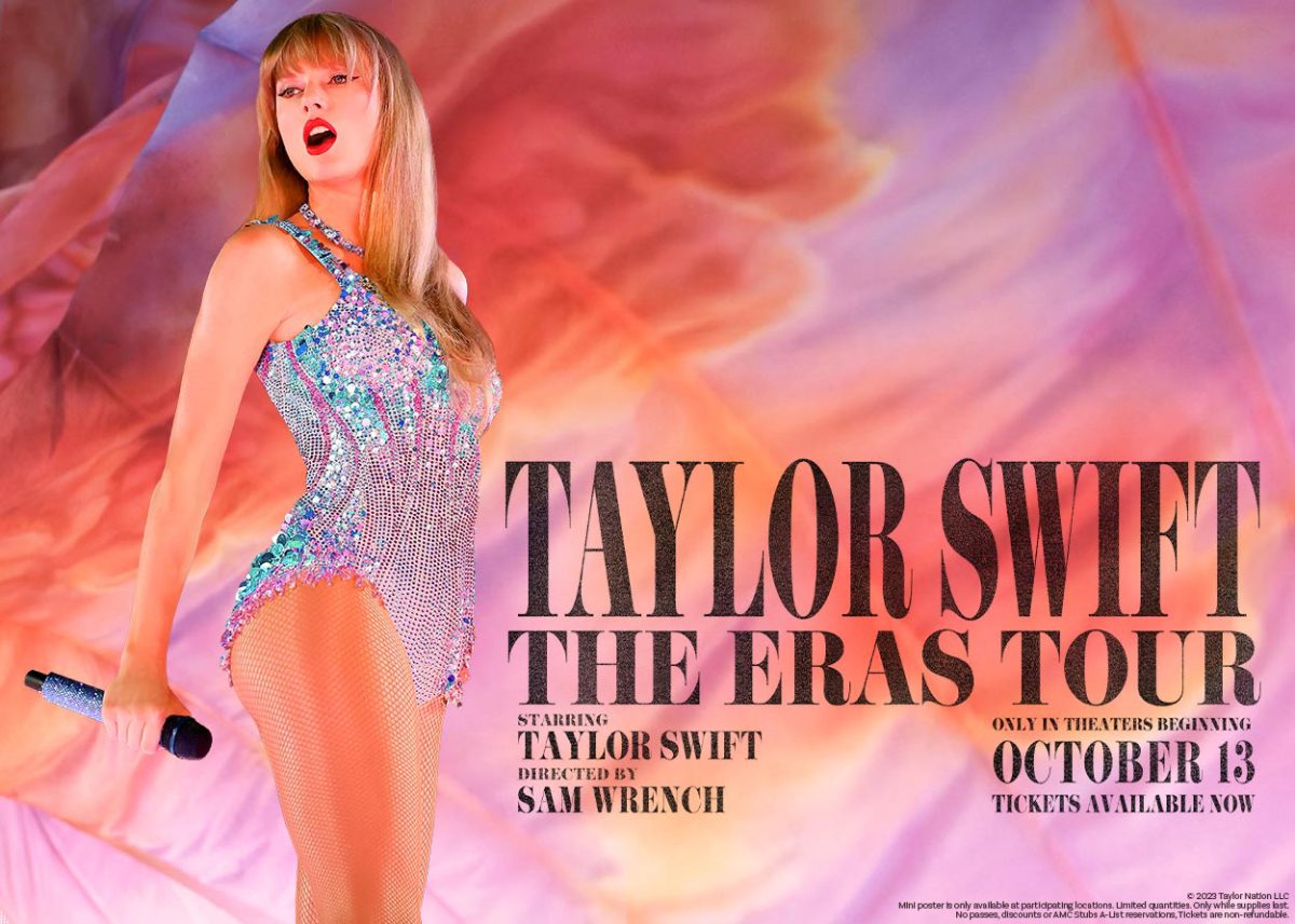 On Friday, Oct. 13, “Taylor Swift: The Eras Tour” was released to movie theaters around the world. Promotional Photo via AMC Theaters.