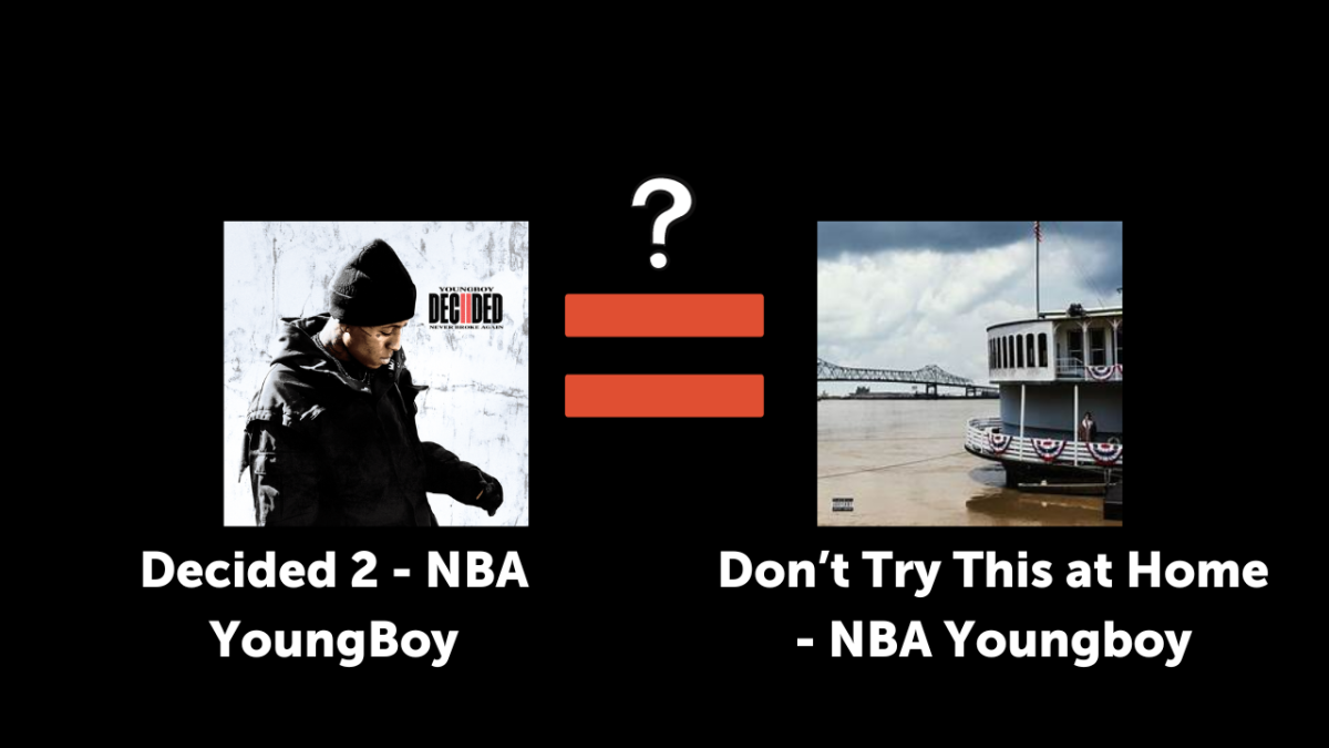 “Decided 2” is very similar to NBA YoungBoy’s previous albums, such as “Don’t Try This At Home,” which he released earlier this year.