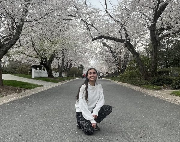 Senior Fatima Qaderi grew into the person she wanted to become when she was younger and continues to work towards growing more confident in using her voice when it matters. “I didnt get treated the way I wanted to be treated, and I realized that it wasnt just them treating me the wrong way, it was me treating me the wrong way,” Qaderi said. “I forced them to like to look at me in a way where Im someone who needs to be respected; they cant just disregard me, they cant just look over me because I have a different opinion, because Im a woman, because Im Afghan, because Im Muslim, or whatever. It just took going through different experiences to figure out how [I wanted to] be heard.” Photo courtesy of Fatima Qaderi.