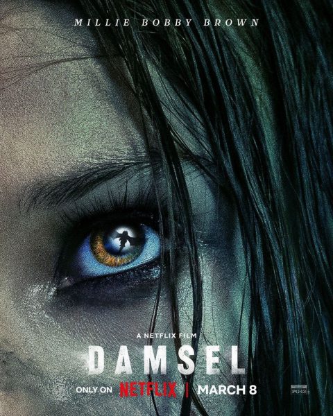 A dark fantasy film, “Damsel” flips the classic trope of ‘knights in shining armor’ saving the distressed princess on its head. Photo courtesy of Netflix.