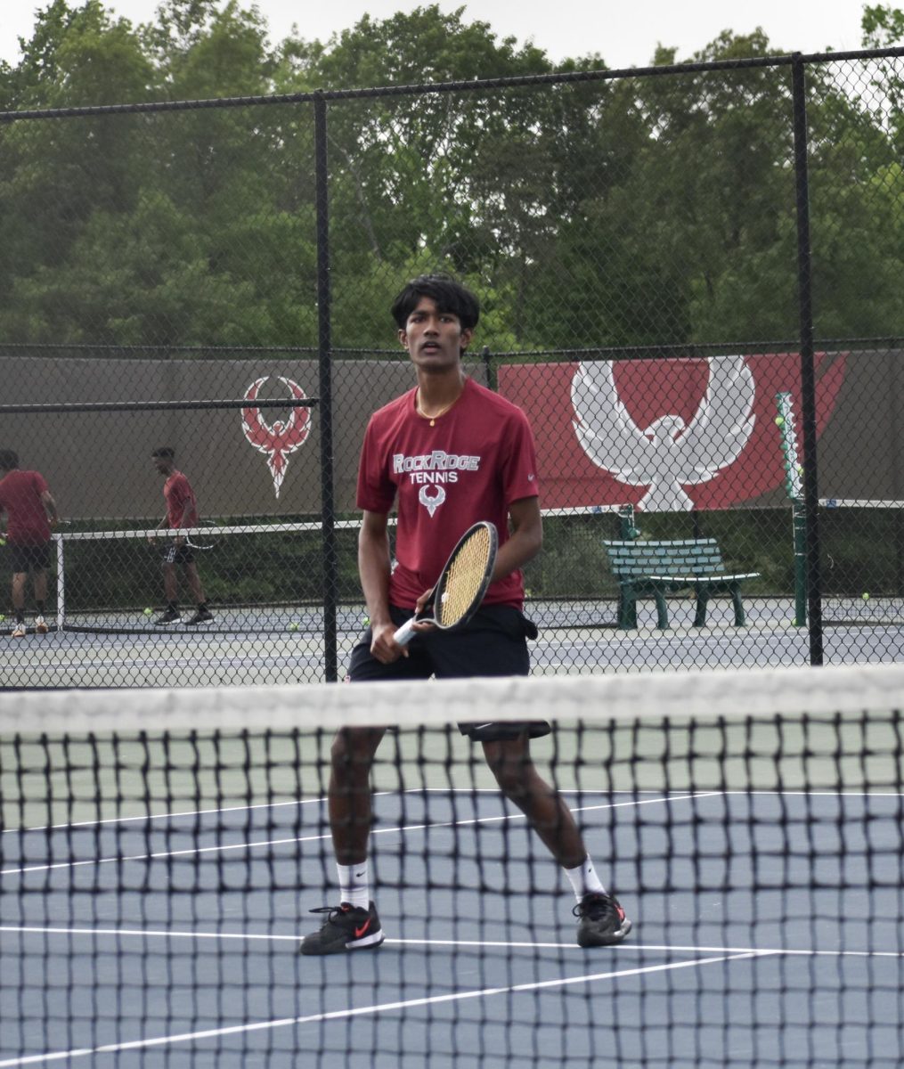 Senior Kaushik Muskari:
“This might be my favorite season out of all four years because we’ve been winning a lot and I’ve been spending a lot of time with the team and on the court. When we don’t have a match, we usually have morning practice, and it’s a really good time for team bonding and working on everything that we need to on the court. My favorite part of the season has been when I won region doubles with my partner so now we’re progressing to states. I’m planning to continue tennis at George Mason University and major in computer engineering, so I’ve got a long road ahead of me.” 