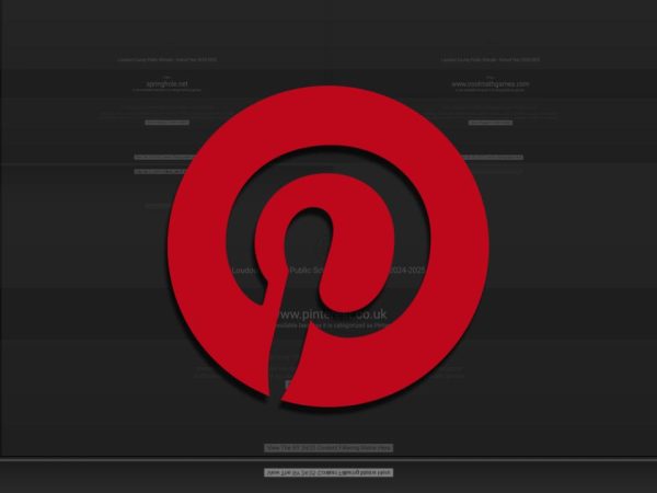 If a LCPS student attempts to open a Pinterest page on a school device or school Wi-Fi, they are met with a blocked notice featuring the link name accompanied by the comment “is not available because it is categorized as Pinterest.” Many other pages are banned under the category of “mature art” or “games,” so it is notable that the platform has received its own block category.