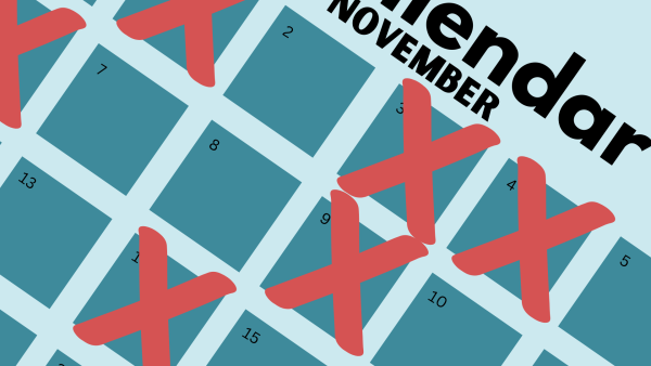 From the beginning of second quarter to the start of Thanksgiving break, all first, fourth, sixth, and eighth block classes competed to have the lowest absence rate. The prize for the winner acted as an incentive for students to stay in school. 