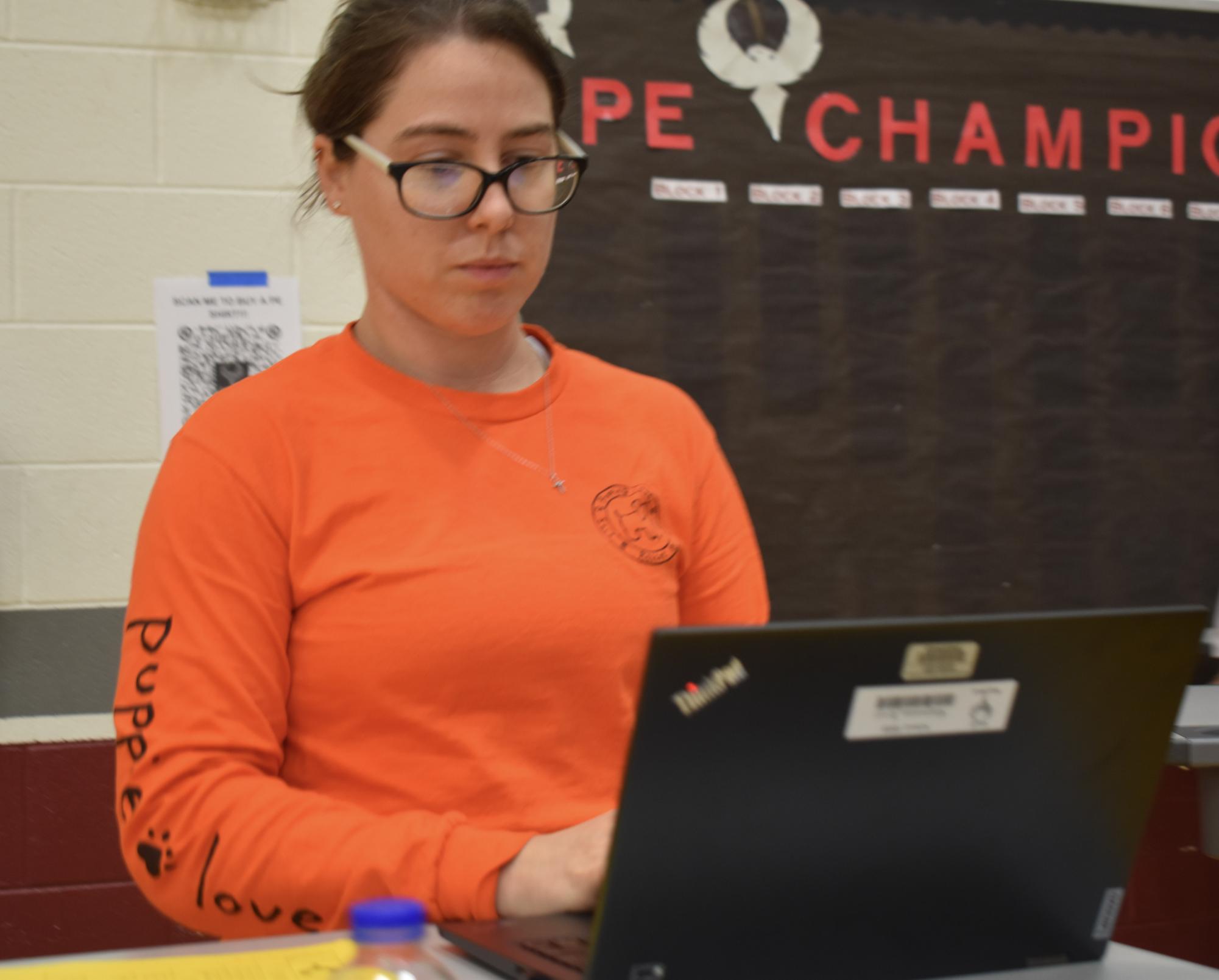Physical Education teacher Jessy Shipman