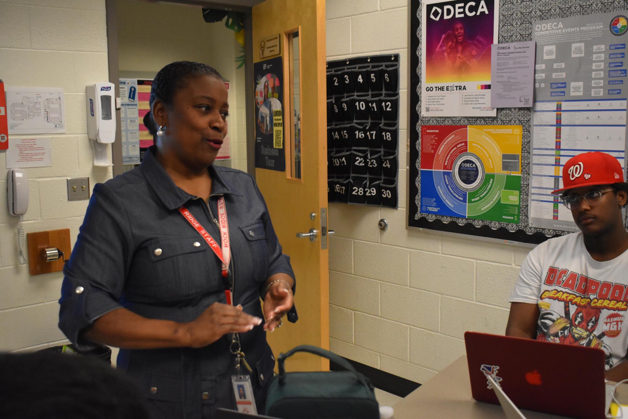 Marketing teacher Paulina-Marie Noel