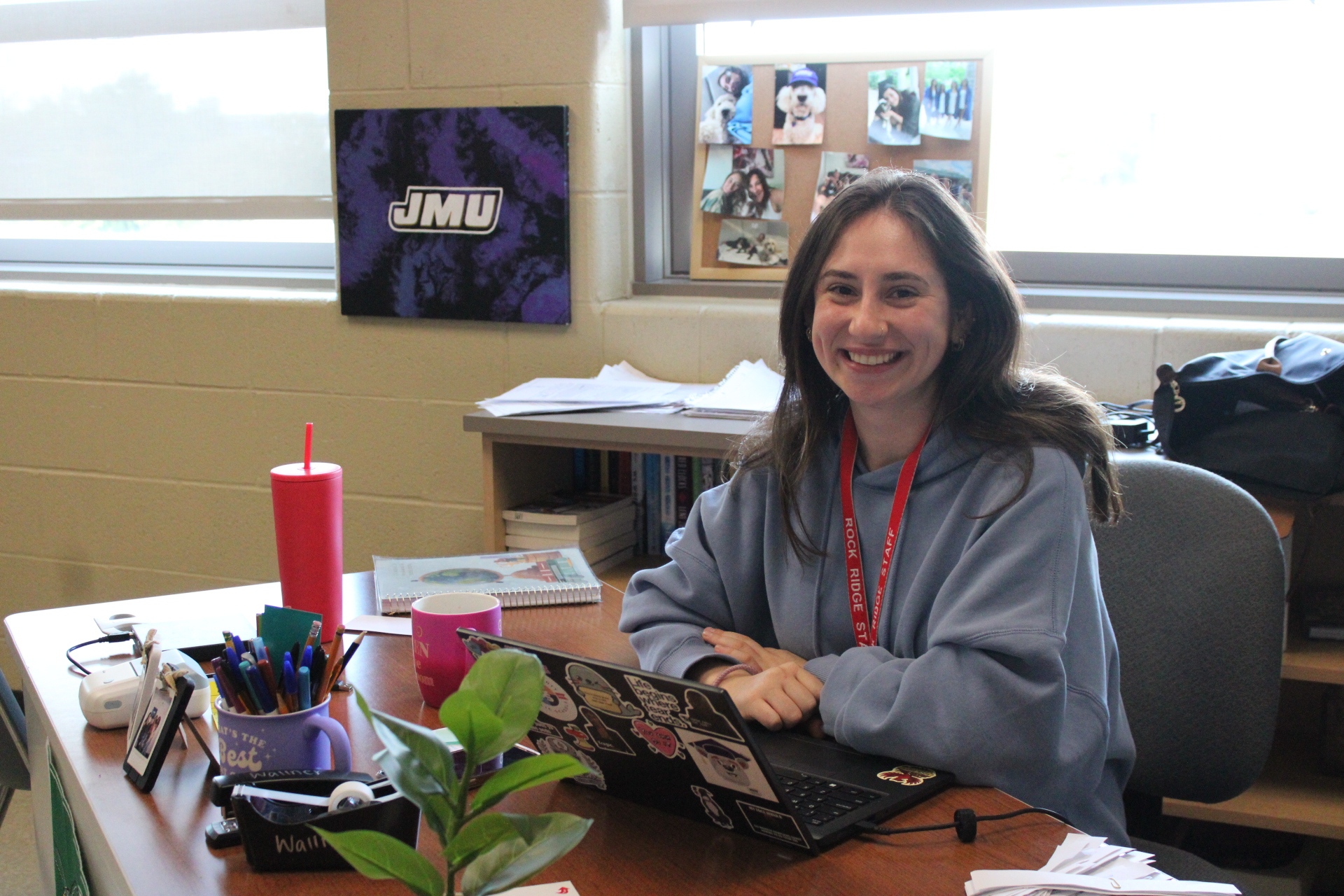 English teacher Alana Wallner