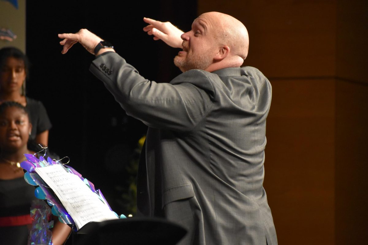 On Nov. 5, 2025, chorus teacher Jordan Markwood announced to his students of his promotion to the LCPS performing arts specialist along with his resignation as a teacher in RRHS.