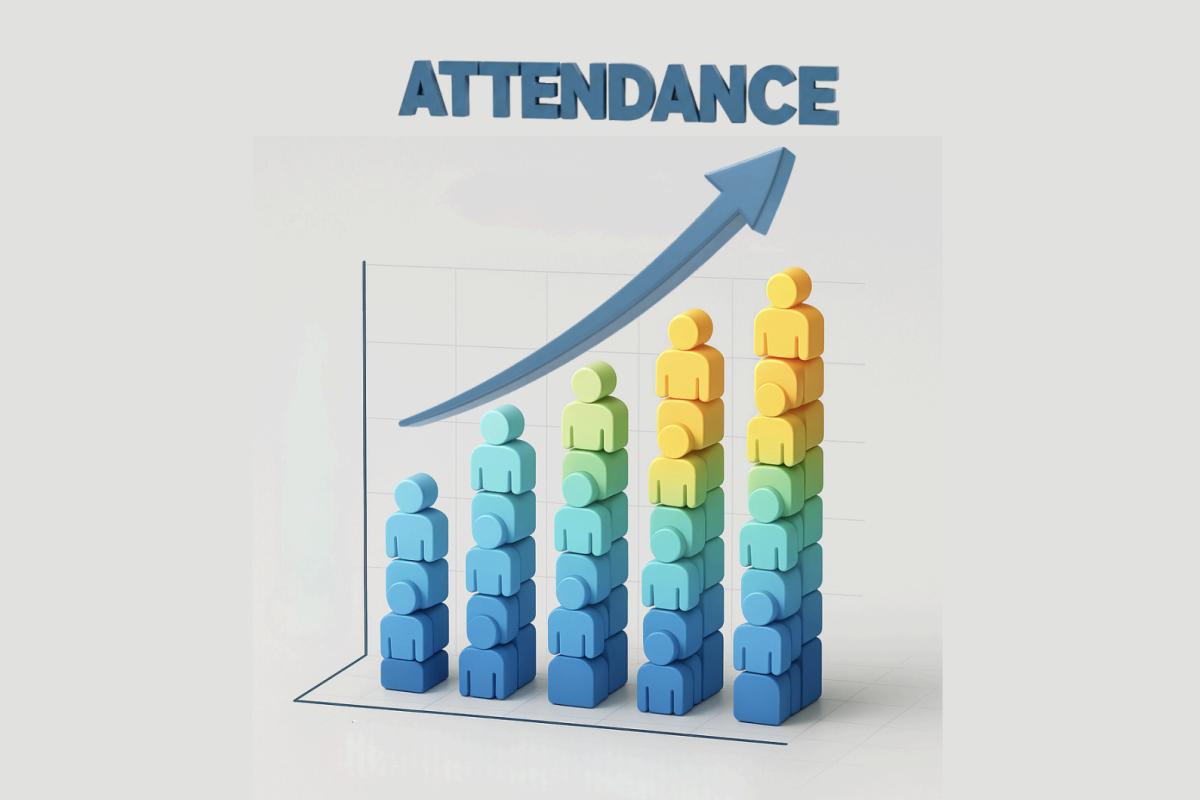 After the implementation of a new policy, attendance rates and grades have both been going up, with the attendance rate increasing from 95.81 percent in Quarter 1 of the 2024-2025 school year to 96.76 percent this year.