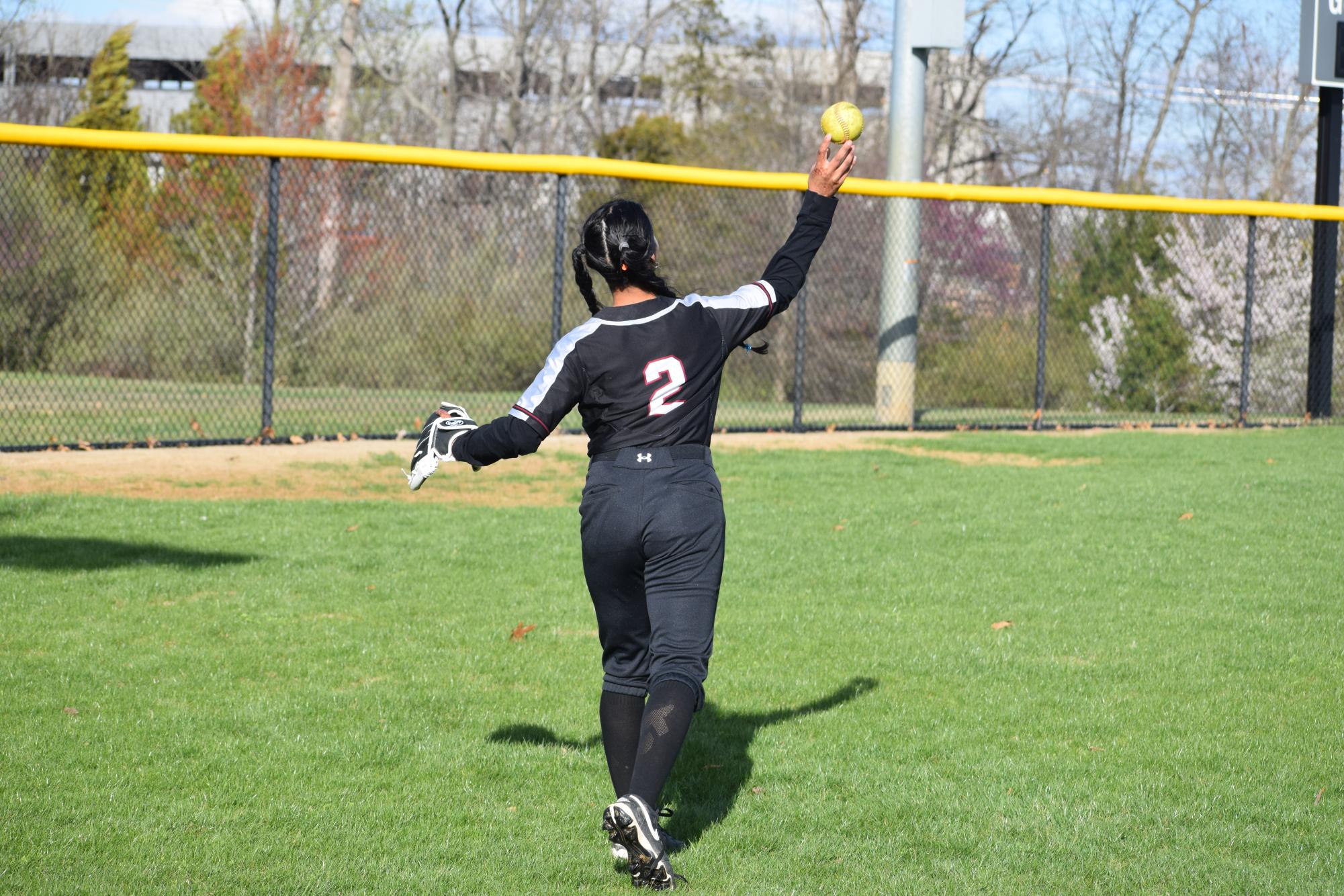 Sophomore Iman Saib: Softball