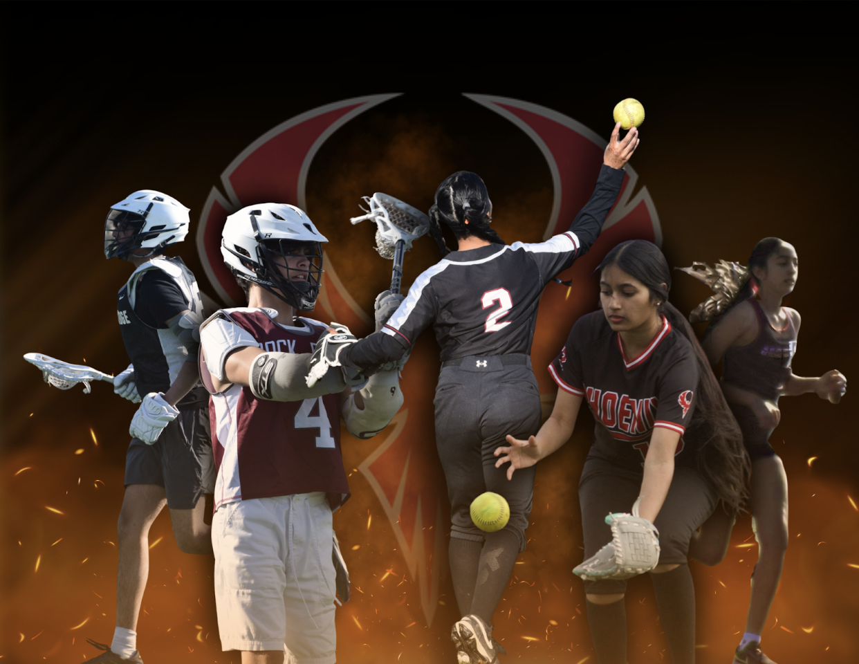 At the start of the spring sports season, five athletes from Rock Ridge High School have taken the responsibility of representing their school for the first time at the varsity level. By becoming fond of their sports through reasons varying from encouragement by their friends to wanting to challenge themselves, these athletes were given the opportunity to prove themselves as a Phoenix athlete. 